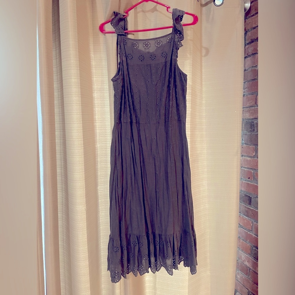 Gray summer dress